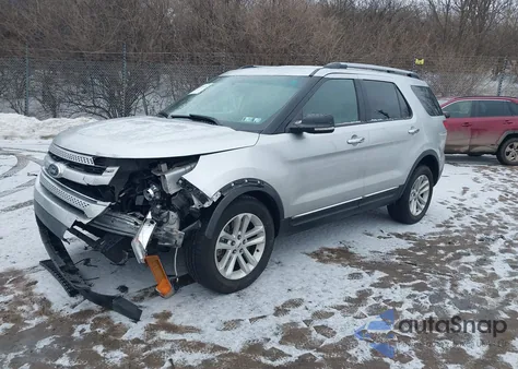2014 Ford Explorer Xlt z USA, uszkodzony, nr VIN 1FM5K8D89EGB67191